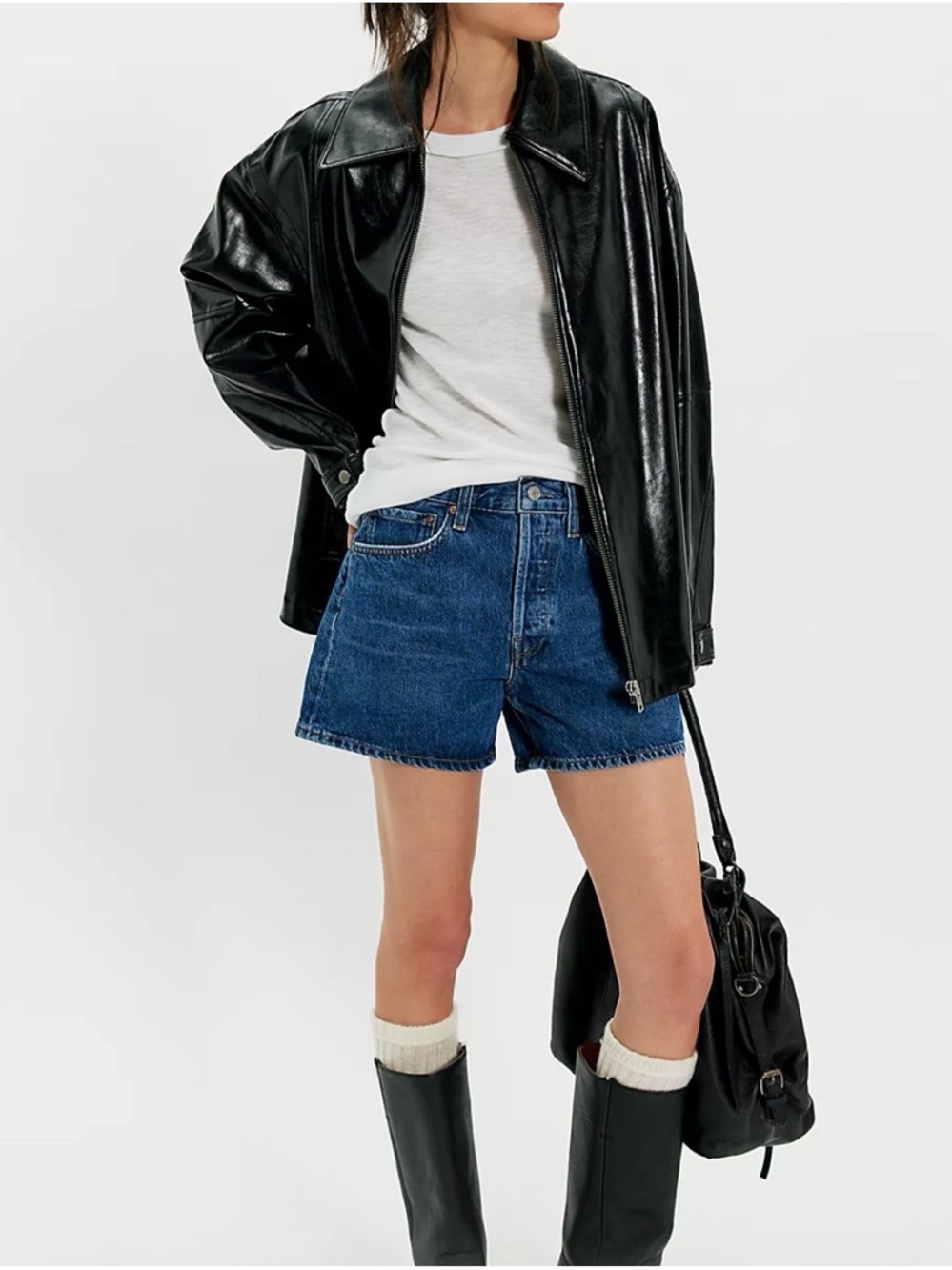 Agolde Parker Long Short (ENAMOUR, Size 29)